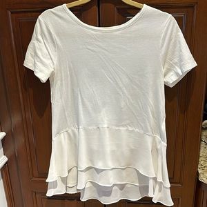 Super comfy tee with flare hip